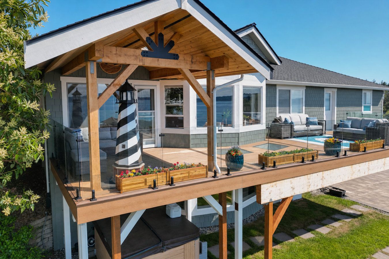 Covered decks and patio covers
